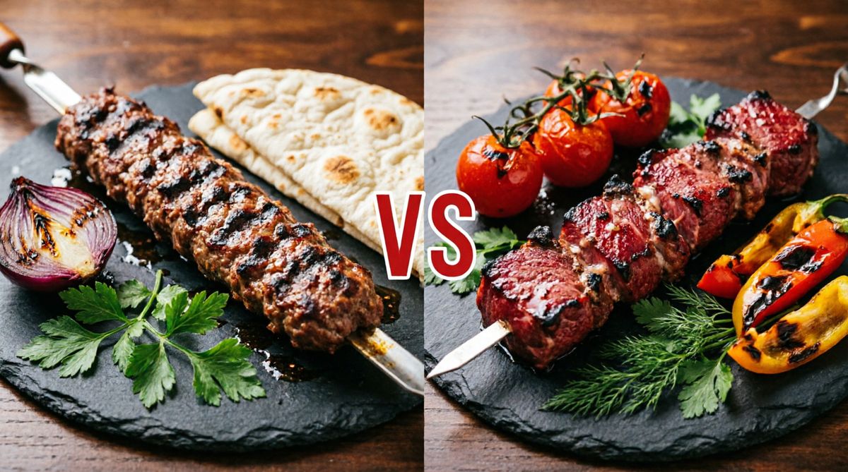 Люля-кебаб vs Кусковой шашлык