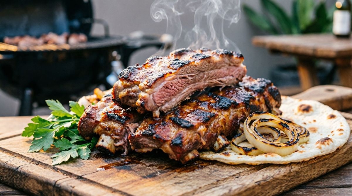 Шашлык из свиных ребер: главное мясное открытие в кафе «Прожарка»